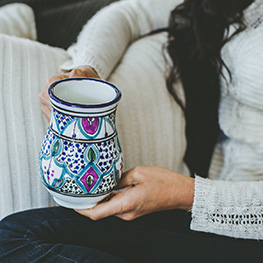 Handmade Mug From Tunisia