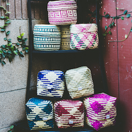 Mexican Handwoven Basket