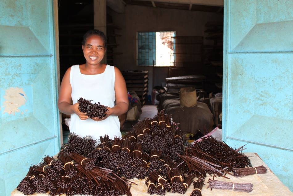 Meet Della, one of the vanilla growers from Madagascar, working with Lafaza.