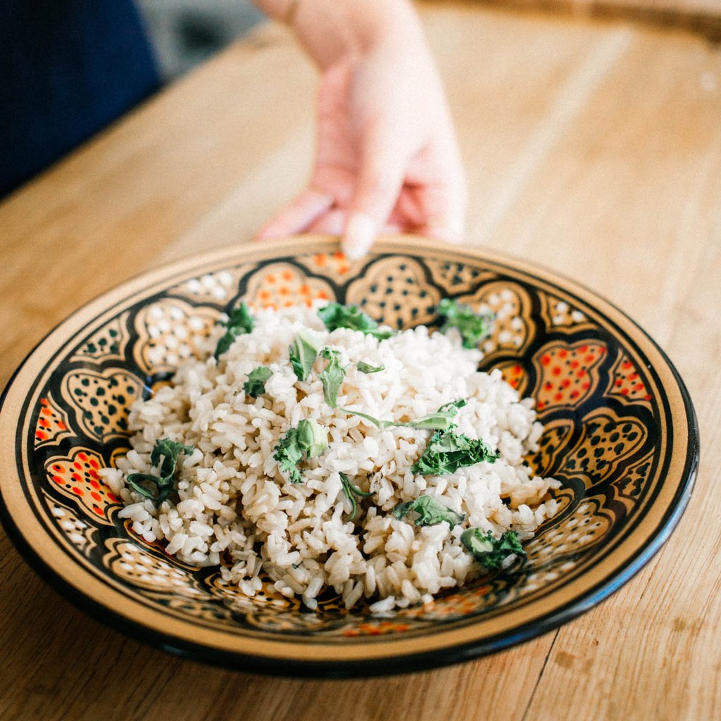 fair trade ceramic pasta bowl