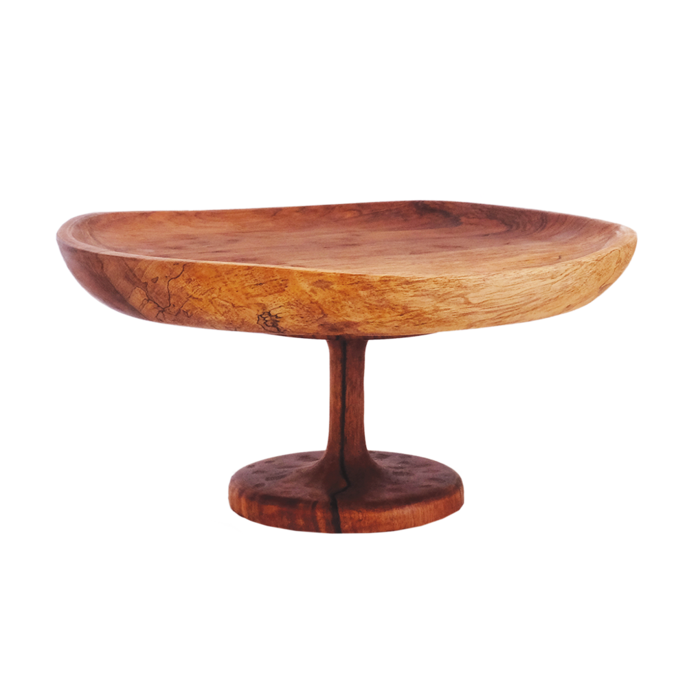 Wooden Cake Stand - GlobeIn